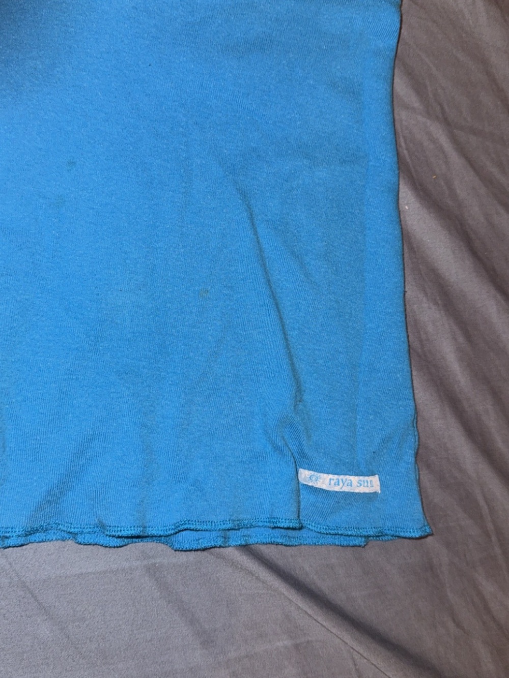 Raya Sun Teal Blue Knit Skirt